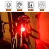 Ziyue Safety Bicycle USB 4 Lighting Rear Light Light, Taillight, Rechargeable, High-Brightness LED, Waterproof, Modes, (Y-Round Taillight)