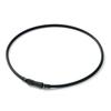 Colantotte TAO LIONE Magnetic Necklace TAO100 for Men and Women Matte Black x Black L (47cm)
