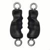 Exercise Handle with Rings NonSlip Cable Machine Ergonomic Handles for Fitness