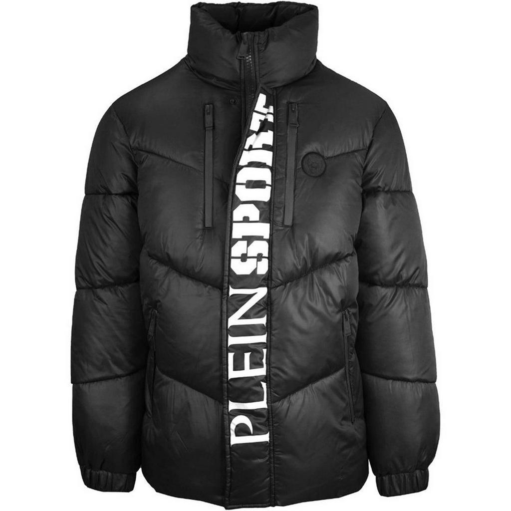 Plein Sport Mens Logo Padded Jacket