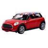 WELLY 4.75" New Mini Hatch Diecast Full Back Mini Car / Red