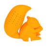 Food Grade Silicone Squirrel Shape Tea Strainer Cute Squirrel Shaped Tea Infuser Filter