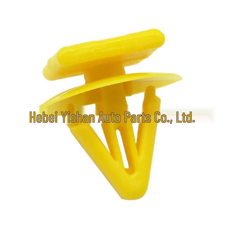 Modern Square Door Panel Clips: White Trim & Skirt Guard for Interior Panels & Wheel Arches