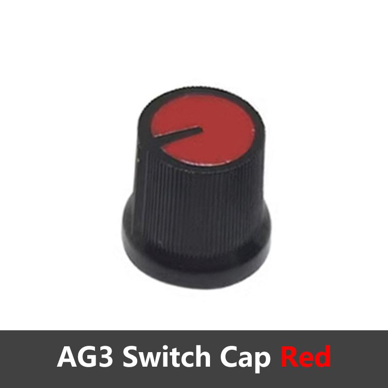 11PCS AG1 AG1 WH118 Potentiometer Knob Cap 6mm D Shaft Rotary Encoder Knob Multi Color Plastic Knob For WH118 Variable Resistor