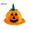 Bequemer atmungsaktiver Festivalhut Halloween Kürbis für Kinder Erwachsene, Lustige Plüsch Spukhaus Bühnenrequisiten Hexe Party Kostüm, Cosplay, Bühne