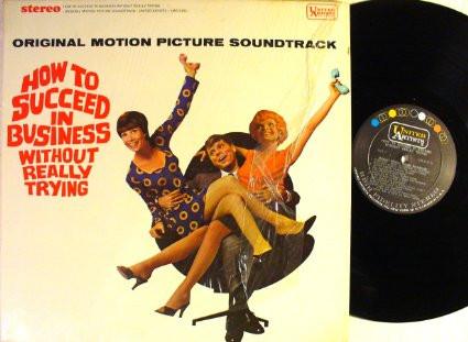 LP Record VARIOUS How To Succeed In Business Without UAS5151 UNITED ARTISTS 1967 Japan Soundtracks Musicals Used