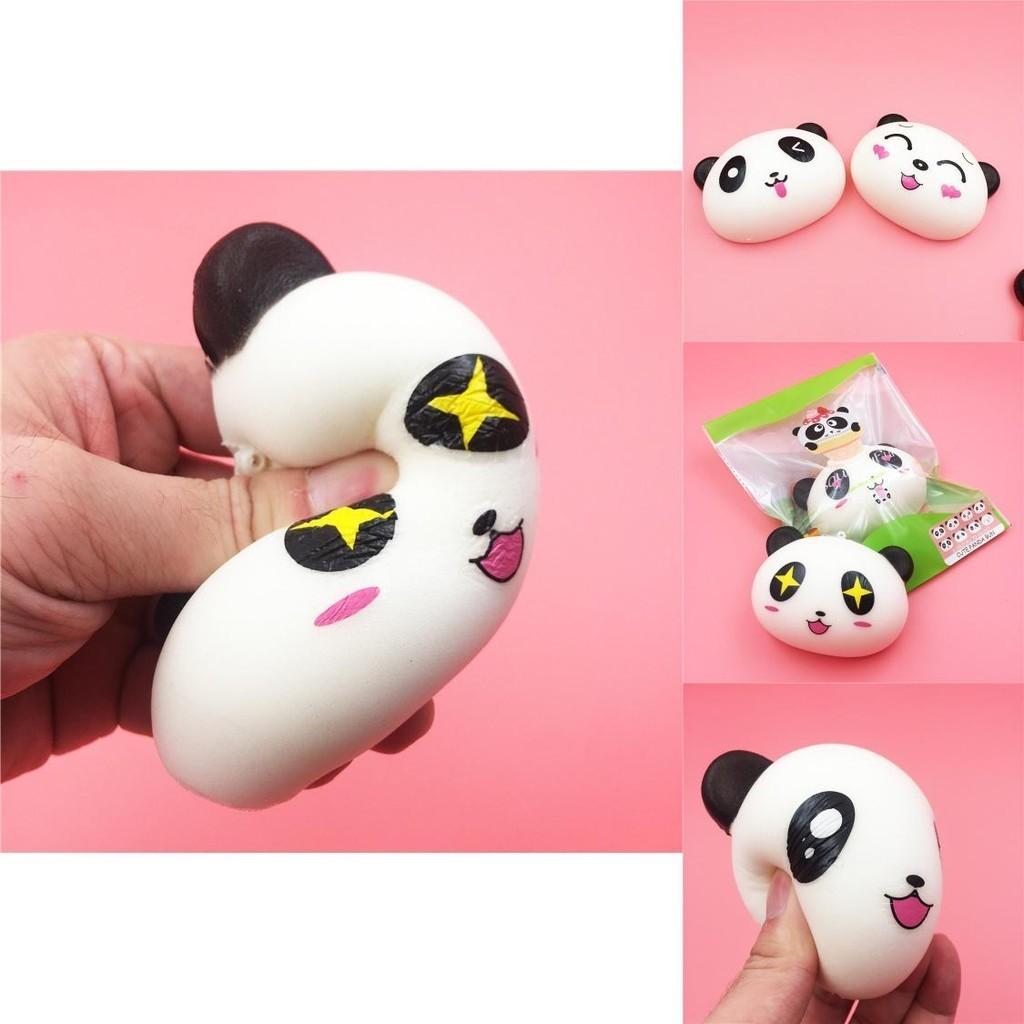 Cute Panda Squishy Toy For Stress Relief And Decorating