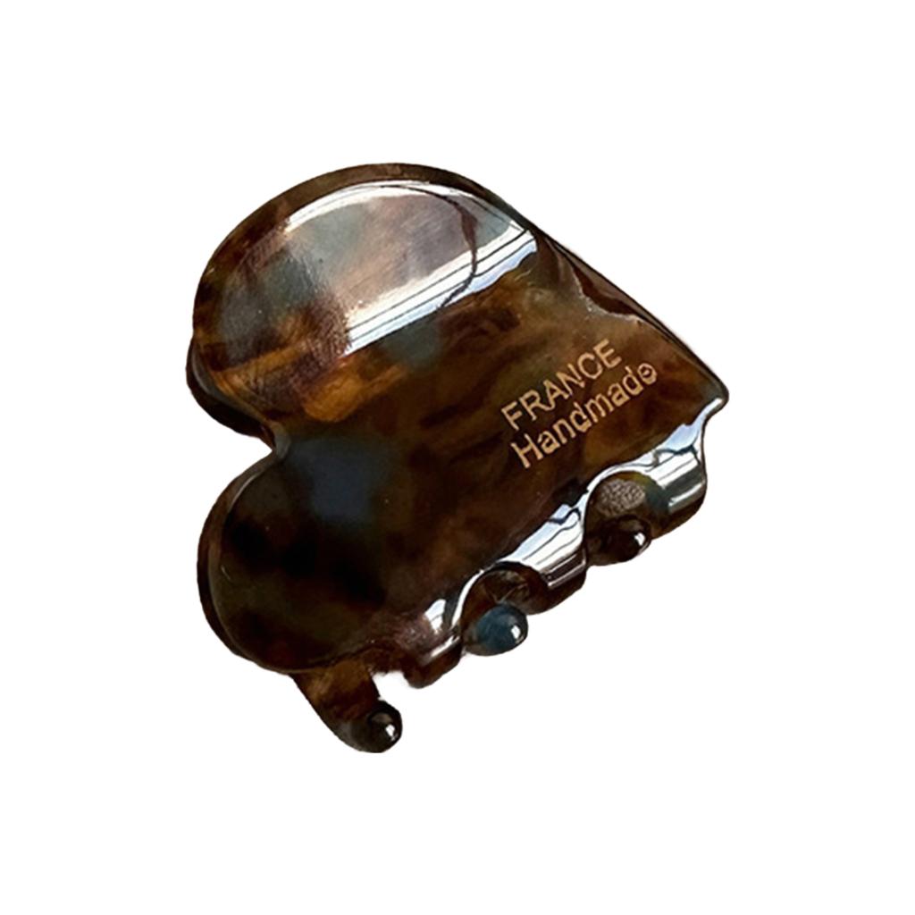 1/5pcs Acetic Acid Hair Claw Creative Heart Shaped Hair Gripper For Women Girls Exquisite Half Tied Hair Clip Hair Accessories