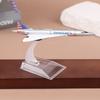1:400 United States Concorde Air Airplane Model Airliner Alloy Diecast Air Plane Model Toys Collection Home Decor Miniatures Toy