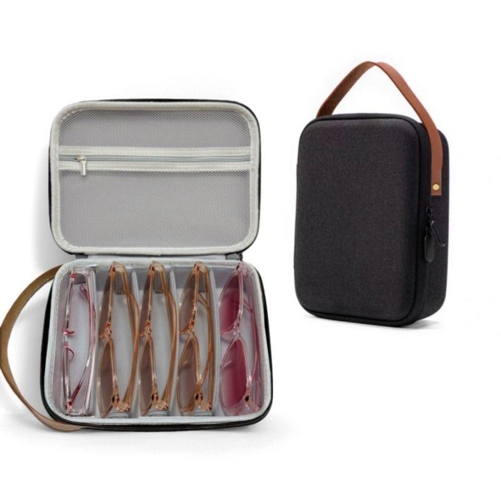 Portable Eyeglasses Case Hard Shell Sunglasses Protective Case Glasses Storage Box  Work
