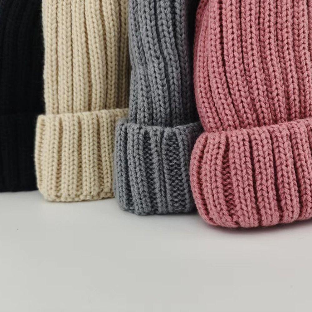 Soft Winter Beanie Hat Keep Warm Warm Knit Hats Fashion Snow Ski Caps  for Men Women