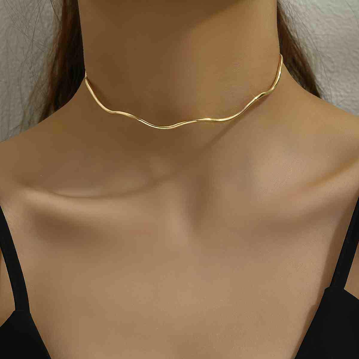 

Геометрическое ожерелье из французского жемчуга: Шикарное, Заметное украшение для женщин