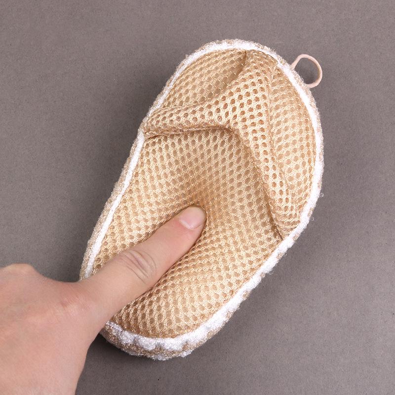 Small Slipper Bath For Spa Exfoliating Shower Brush Body Cleaning Scrub Mitt Rub Dead Skin Shower Towel Foam Body Massage