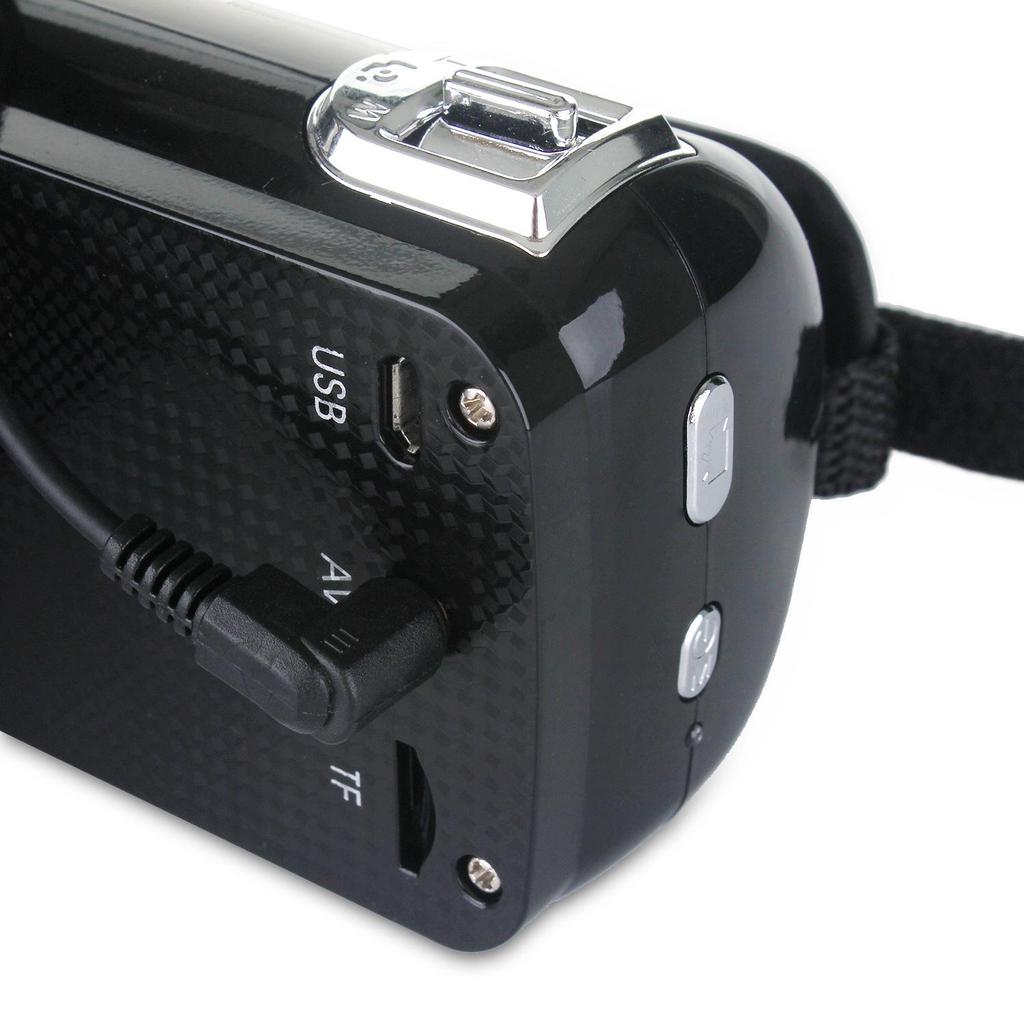 24MP HD Digital Camcorder with Hot Shoe and PC Camera Function