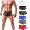 Menn Sexy Undertøy Letter Printed Shorts Bulge Pouch Underbukser