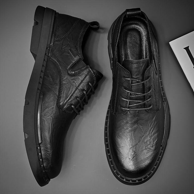 Ανδρικά Νέα Ανοιξιάτικα και Φθινοπωρινά Καθημερινά Παπούτσια από Γνήσιο Δέρμα