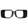 2Pcs Car Front Lower Grille Frame Trim 51119803941 Gloss Black Air Brake Duct Frame For Countryman