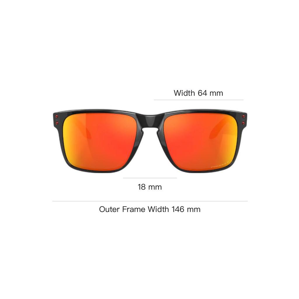 Oakley Full Frame Design Polycarbonate Square Sunglasses Unisex sunglasses Black OO9417-0859