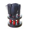 Salon Professional Hair Brush Set Hair Brush Comb Mirror Set Mirror Stand Holder Massage Comb
