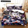 3D Anime Chained Soldier Bedding Set Single Twin Full Queen King Size Bed Set Adult Boys Bedroom Duvet Cover Sets Home Textiles