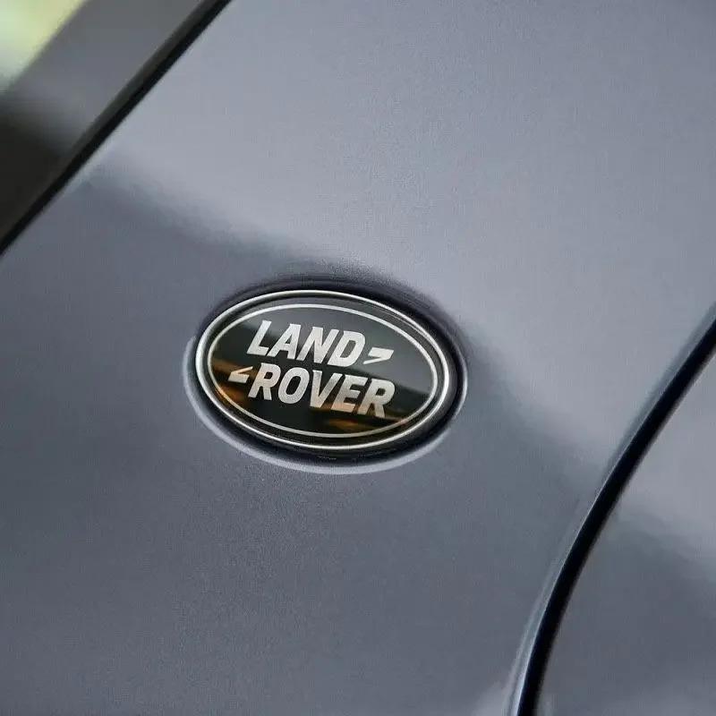 1Pcs Alloy Car Stickers Badge Accessories For Land Rover Range Rover Freelander Discovery Defender Evoque OVERFINCH SVR SV Velar XS1