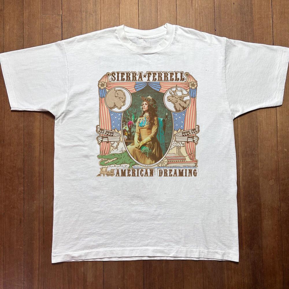 

Sierra Ferrell Gift For Fans White T-Shirt Cotton All Size 20D208 Unisex T-Shirt XXXXL