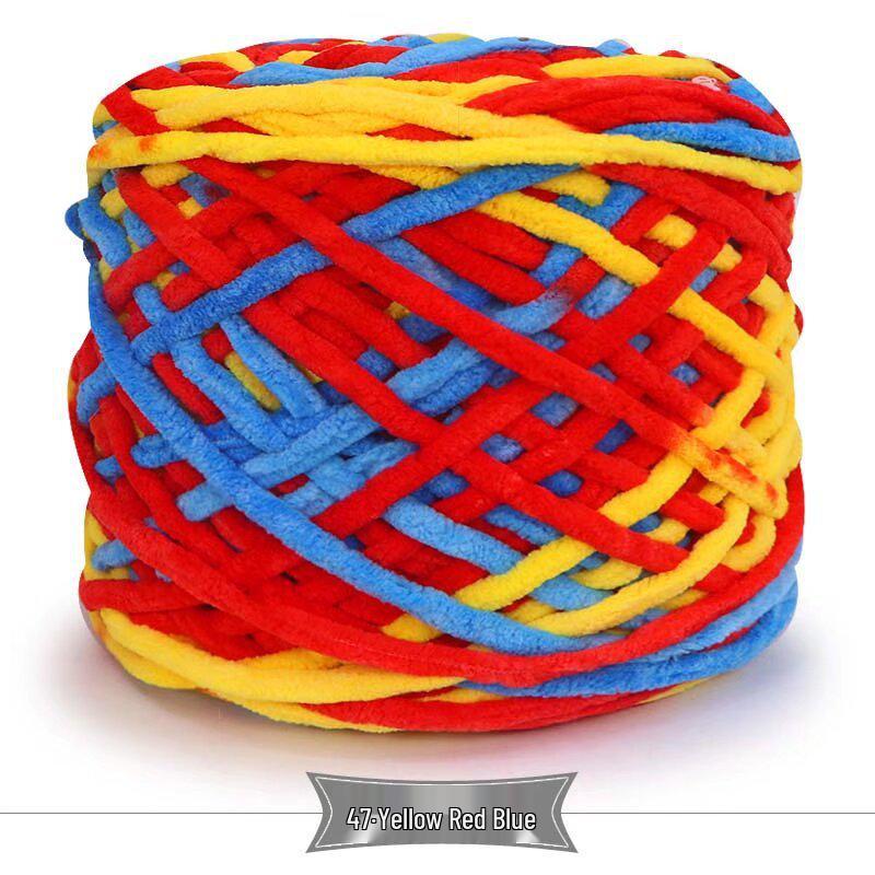 3.3 Große Eiswollknäuel für handgestrickte Häkelschuhe & zum Weben von Schals - Dicke Wolle für Damen & Herren