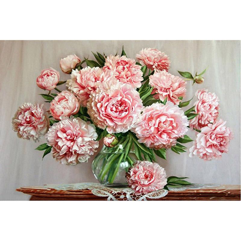 Pictură cu diamant 5D DIY Peisaj natural Mozaic Broderie Animale cu punct de cruce Decorare artizanală