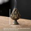 Boshan Incense Burner, Tabletop Ornament, Home Office Decor Collectible, Creative Portable Small Home Burner