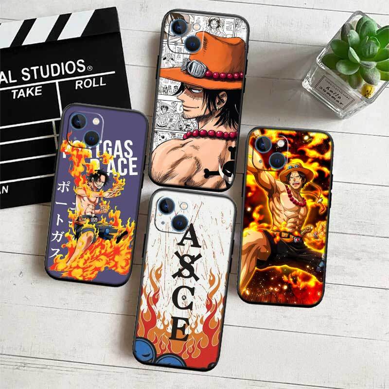 One Piece ACE Phone Case for Samsung S20 S21 S21S S22 S23 S24 FE Ultra Plus Lite F06 F16 M06 M16 M56 A07 A17 A36 A37 A55 A57