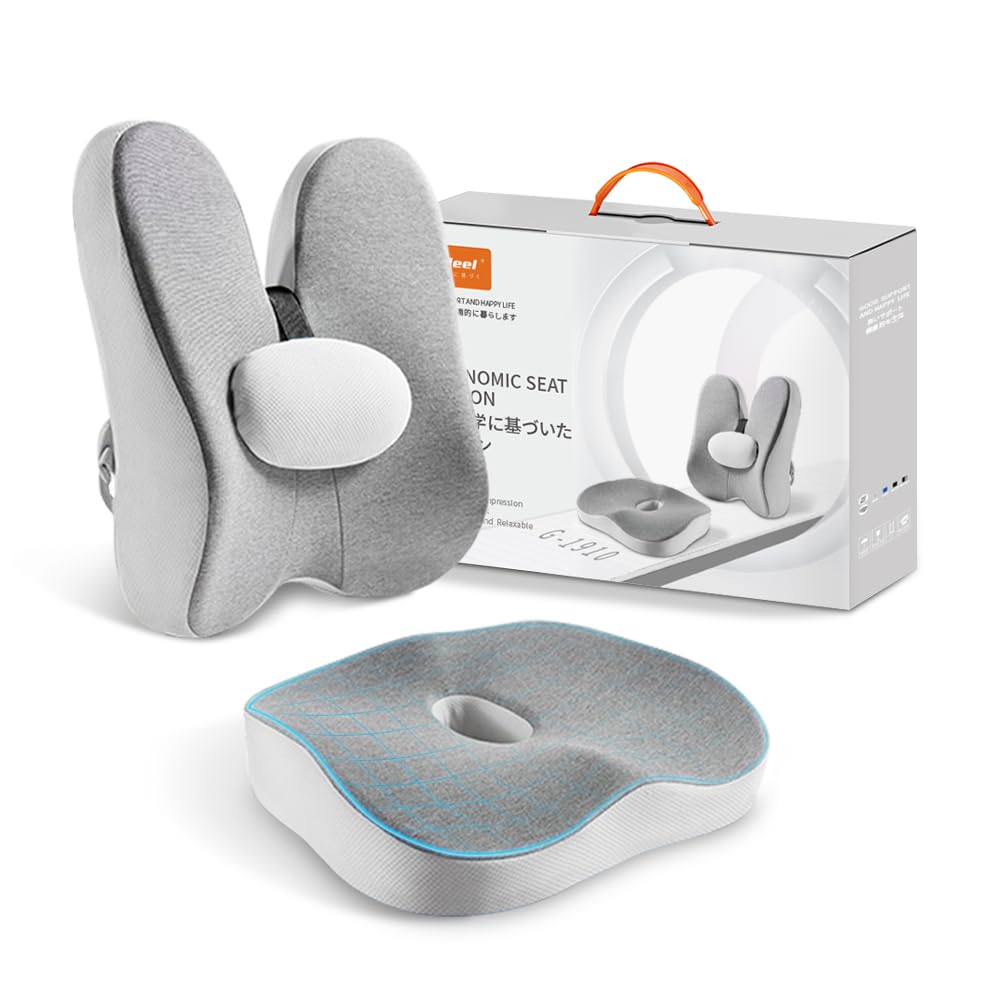 

Подушка сиденья из пены с эффектом памяти, поясничная подушка, полиуретановая пена, эргономичная поясничная поддержка, подушка для офисного кресла, предотвращает прогиб спины, прогиб спины, ягодицы