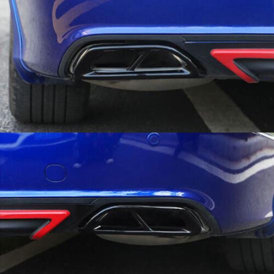 Car Rear Cylinder Exhaust Pipe Cover Trim For Honda Accord 2018- Accessories