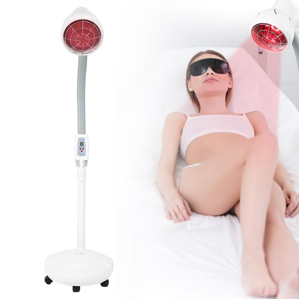 275W Floor Stand Type Infrared Heat Lamp Therapy Pain Relief Machine