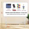 Mobile Double-Sided Magnetic Blackboard & Whiteboard for Home or Office