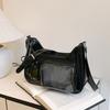 Y2k Harajuku Shoulder Bag Women Korean Transparent Bags School Crossbody bags Female Japanese Designer Preppy Handbags Purse sac