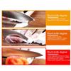 4 In 1 Kitchen Ceramic Knife Scissors Sharpener 4 Stage Sharpener Household Tool