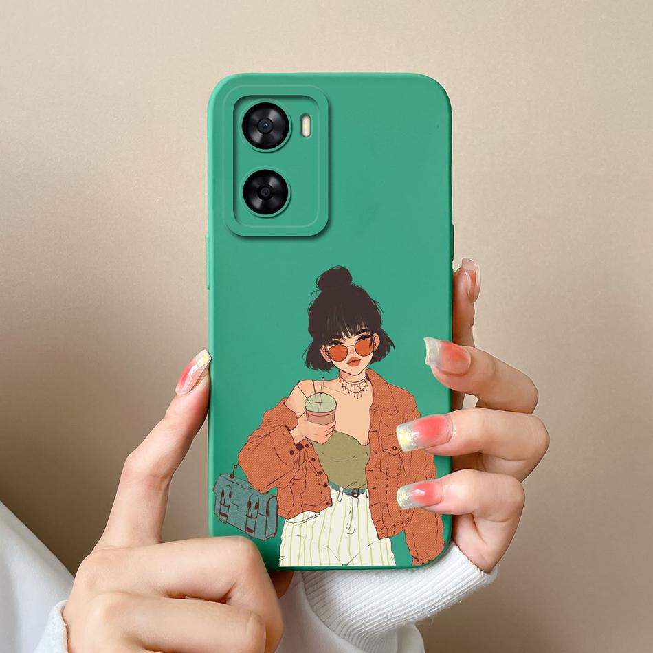 Case For OnePlus Nord N20 SE N300 Cartoon Candy Back Cover For 1+ Nord N20SE N 300 Phone Cases Soft Liquid Silicone Bumper Capa