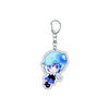 55MM Anime Shugo Chara Keychain Yume Hinomori Kuroya Kaito Haruto Yashiro Key Chain Acrylic Model Plate Christmas Gifts