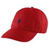 Ralph Cap Hatt Bomull Chino Pony Ettpunktslogo Broderi Små Barn Barn Gutter Størrelse 323552489 [Polo Lauren] RL_2000_RØD(003) ONE_SIZE [Brukt]