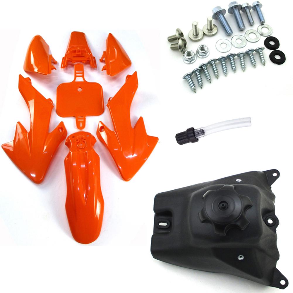 STONEDER Fender Plastic Fairing Kit Complete Mounting Screws Bolts Gas