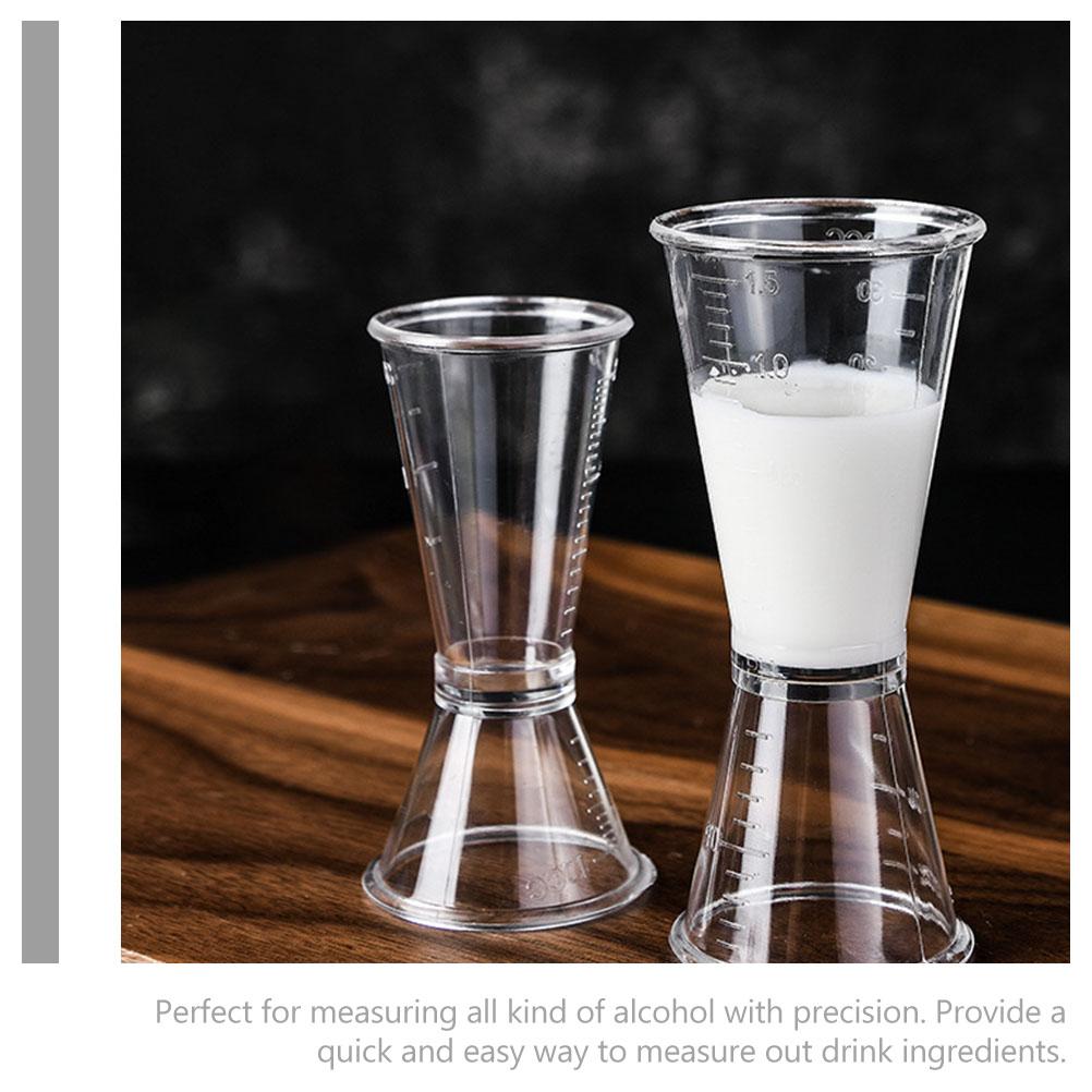 10-20ml 20-40ml Measuring Cups Double Head Wine Cocktail Shaker Measure Cup Ounce Cup Cocktail Jigger Bar Accessories