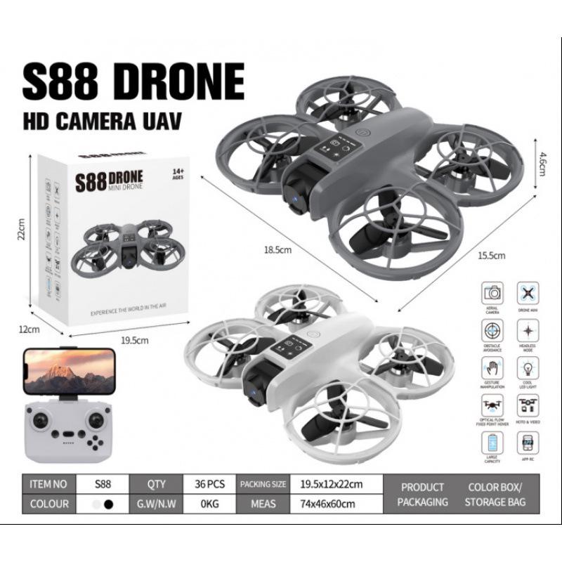 Beginner Drone with Obstacle Avoidance, HD Aerial Photography, and Optical Flow Positioning Quadcopter