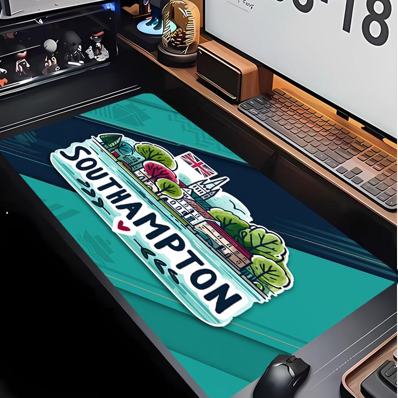 Southampton Football Pattern Mouse Pad Non?Slip Rubber Base Gaming Mousepad For Desk Office Home