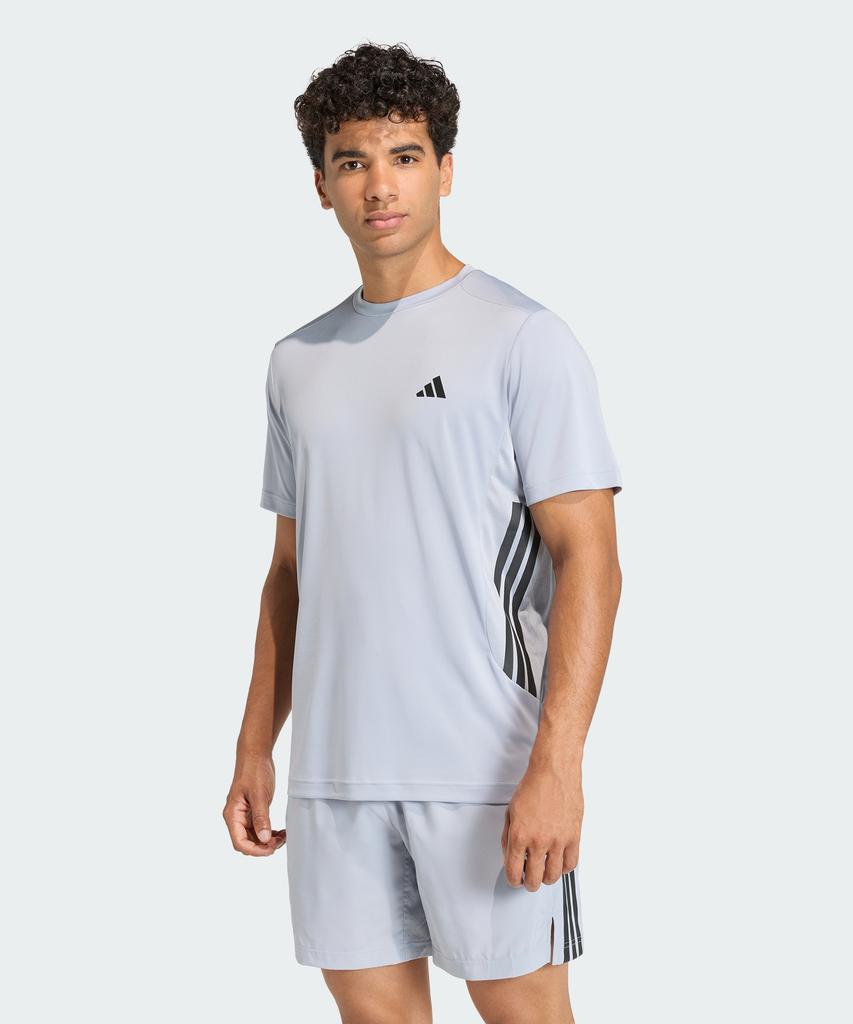 adidas Tech Essentials Workout 3-Stripe T-Shirt Kq7487