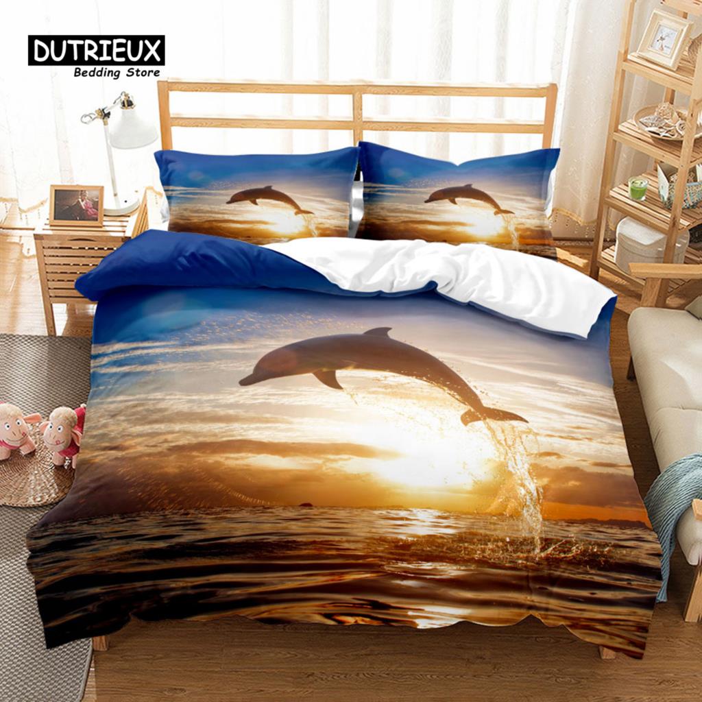 Soft And Comfortable Stylish Pattern Duvet Cover Set With Duvet Cover And Pillowcases King Queen Twin Sizes For All Ages