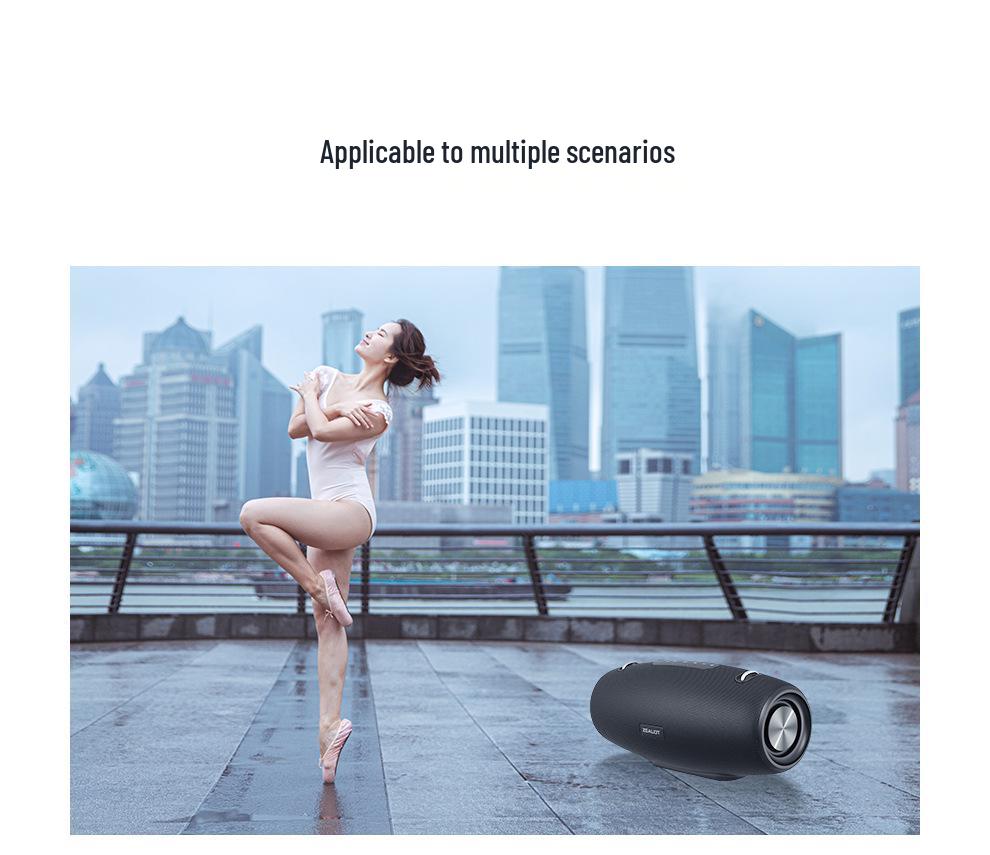 Zealot S67 Portable Outdoor Bluetooth Subwoofer Speaker