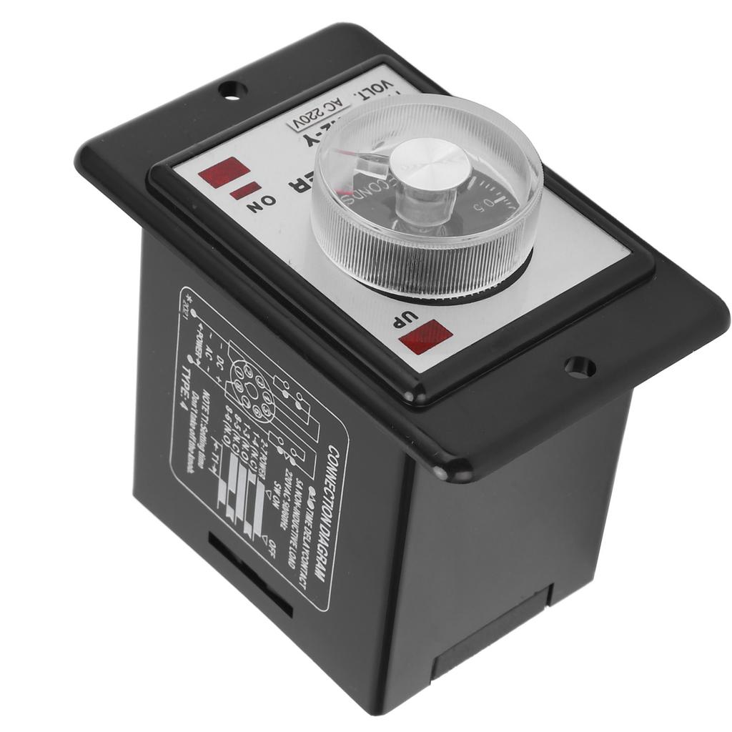 3S Time Relay High Accuracy Brass Small Pointer Time Controller 8 Foot for Automation Equipment220VAC