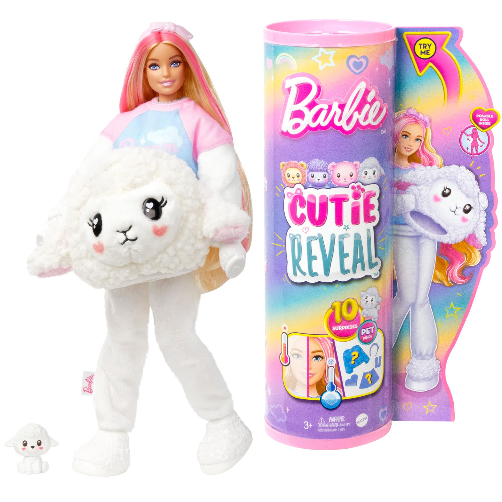 

Barbie Cute Up Kigurumi Barbie Sheep [Кукла-наряд] [Кукла и аксессуары] [От 3 лет] HKR03
