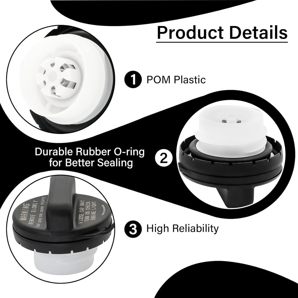 Gas Cap Fuel Cap Fit For Subaru, 2010-2024 Outback Impreza Legacy, 14-23 Forester, 13-23 Brz, 13-24 Crosstrek, 15-23 WRX, 19-23 Ascent, Replace