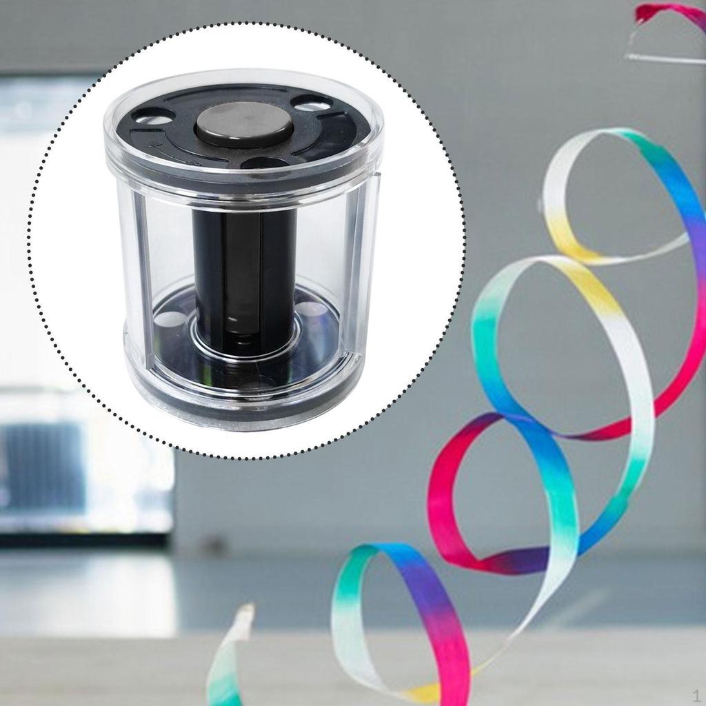 Dance Ribbon Storage Box, Transparent, Reusable, Spacious, for Gymnastics, Ideal Competitions